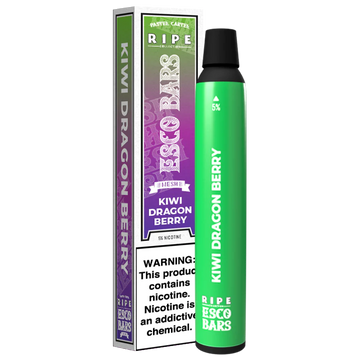 ripe esco bars kiwi dragon berry disposable vape